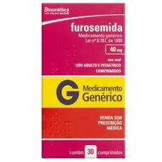 Furosemida Biosintetica 40mg com 30 comprimidos