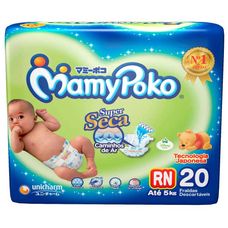 Fralda Mamypoko Fralda-Calça Regular Tamanho Rn Descartavel com 20 Unidades