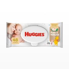 Toalha Umedecida Huggies Primeiros 100 Dias com 48 Unidades