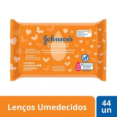 Lenço Umedecido JohnsonsS & JohnsonsS Baby Limpeza E Suavidade com 44 Unidades