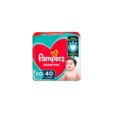 Fralda Pampers Supersec Hiper Xg com 40 Unidades