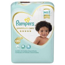 Fralda Descartável Pampers Premium Care Xxg Com 24 Unidades