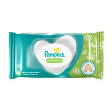 Lenço Umedecido Pampers Aloe Vera com 48 Unidades