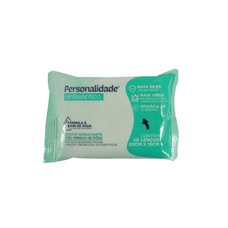 Lenço Umedecido Antisséptico Personalidade com 20 Unidades