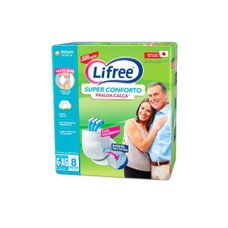 Fralda Ad. Lifree Super Conforto G/xg C/8un