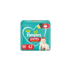 Fralda Pampers Pants Ajuste Total Tamanho M com 42 Unidades