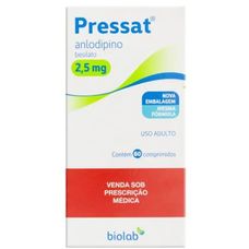 Pressat Biolab 2,5mg com 60 comprimidos
