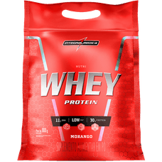 Whey Protein Nutri Integralmedica Morango 907g