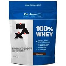 Whey Blend Max Titanium Chocolate 900g Refil
