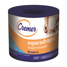 Esparadrapó cremer Impermeável 5cm X 4,5M