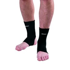 Tornozeleira Mercur Elástica Preta Tamanho P com 1 Par