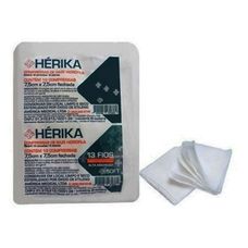 Compressa de Gaze Herika 13 Fios com 10 Unidades