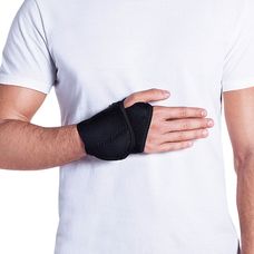 Munhequeira Kestal Ajustável Na Cor Preto