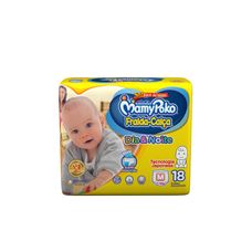 Fralda Mamypoko Dia&Noite Calça Regular Tamanho M Com 18 Unidades