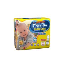 Fralda Mamypoko Dia&Noite Calça Regular Tamanho M Com 18 Unidades