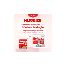 Fralda Huggies Supreme Care Mega Tamanho P com 48 Unidades