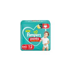 Fralda Pampers Pants Ajuste Total Tamanho Xxg com 12 Unidades