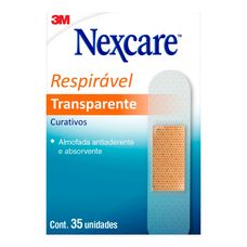 Curativos 3M Nexcare Transparentes 35 Unidades