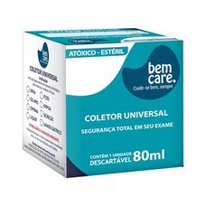 Coletor Universal Bem Care Estéril 80ml