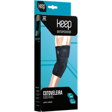 Cotoveleira Keep Ajustável Neo Tamanho Único Preto Única