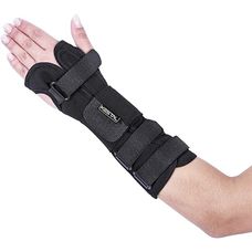 Órtese Para Punho Keep Curta Bilateral Tamanho P Cor Preta