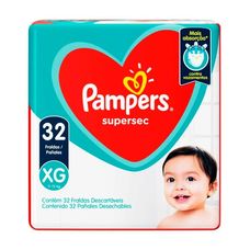 Fralda Pampers Supersec Mega XG 32 Unidades