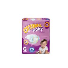 Fralda Descartável Ottima Baby Mega G 70 Unidades