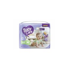 Fralda Baby Care Premium M 68 Unidades
