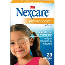 Protetor Ocular Nexcare Opticlude Infantil com 20 Unidades