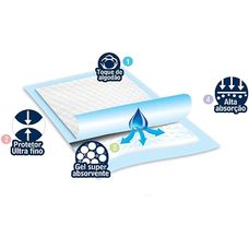 Protetor de Colchão Higifral Médio Descartável com 6 Unidades