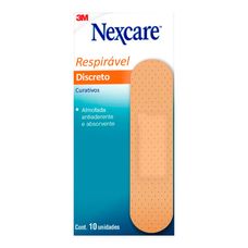 Curativo Nexcare Bege com 10 Unidades