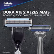 Carga Gillette Mach 3 com 4 Unidades