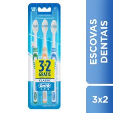 Escova Dental Oral-B Classic Leve 3 Pague 2