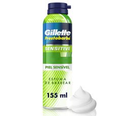 Espuma de Barbear Gillette Prestobarba Pele Sensível 150g