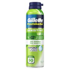 Espuma de Barbear Gillette Prestobarba Pele Sensível 150g