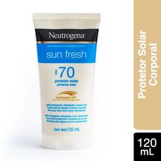 Protetor Solar Neutrogena Sun Fresh Fps 70  120ml