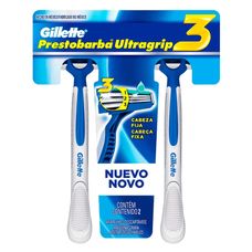 Aparelho de Barbear Gillette Ultragrip 3 com 2 Móvel