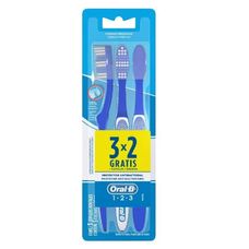 Escova Dental Oral B 123 Limpeza Brilhante Leve 3 Pague 2