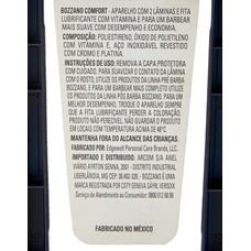 Aparelho de Barbear Bozzano Comfort 2 Lâminas