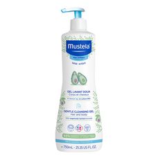 Gel Lavante Mustela Infantil Para Corpo E Cabelo 750ml