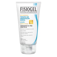 Loção Hidratante Fisiogel FPS 50 Pele Sensivel Rosto e Corpo 160ml