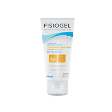 Loção Hidratante Fisiogel FPS 50 Pele Sensivel Rosto e Corpo 160ml
