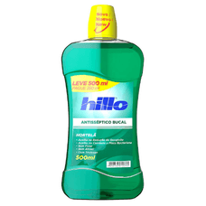 Enxagante Bucal Hillo Hortelã Leve 500ml Pague 350ml