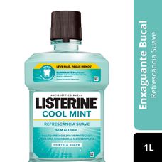 Enxagante Bucal Listerine Cool Mint Zero Álcool 1L