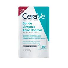 Gel De Limpeza Cerave Acne Control Sache Refil 227g