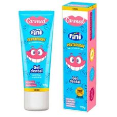 Gel Dental Carmed Fini Dentadura Com Fluor 70g