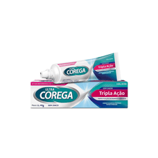 Creme Fixador de Dentadura Ultra Corega Tripla Açao Sem Sabor 40g