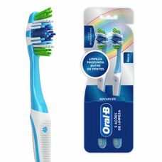 Escova Dental Oral- B Complete 5X Ações de Limpeza Macia 40 Leve 2 Pague 1