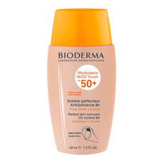 Protetor Solar Bioderma Photoderm Nude Touch Claro Fps 50 40ml