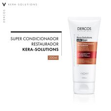 Condicionador Vichy Dercos Kera Solutions Cabelos Danificados 200ml